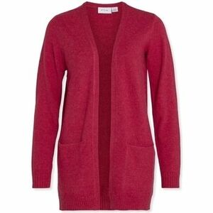 Kabátok Vila Noos Ril Cardigan - Cerise kép