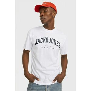 JACK AND JONES JJECaleb pamut póló kép