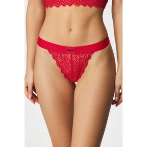 HUGO Lace Red tanga, csipkéből kép