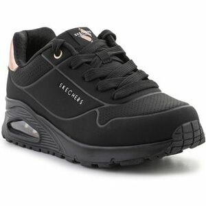 Rövid szárú edzőcipők Skechers Uno Gen 1 Shimmer Away 310545L-NAT Black kép