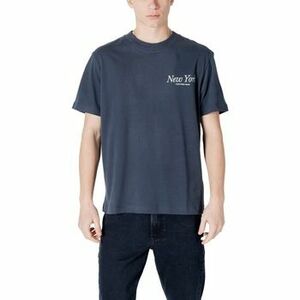 Hosszú ujjú galléros pólók Calvin Klein Jeans NEW YORK SCRIPT TEE J30J326862 kép