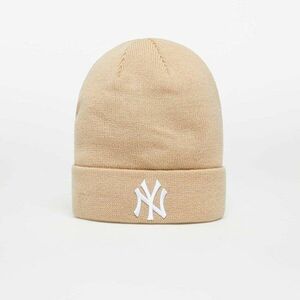 New Era Wmns League New York Yankees Essential Cuff Beanie Cream Universal kép