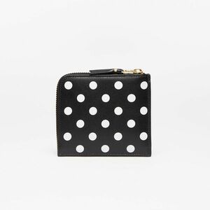 Tárca Comme des Garçons Polka Dots Printed Black Universal kép