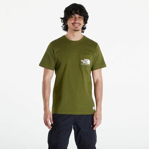 Póló The North Face Berkeley California Pocket S/S Tee Forest Olive M kép