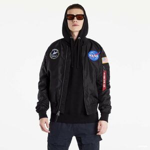 Kabát Alpha Industries MA-1 TT NASA Reversible II Black XXL kép