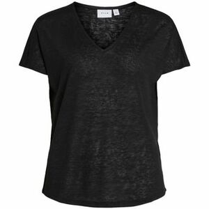 Blúzok Vila Top Amer S/S - Black kép