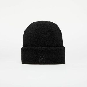 New Era New York Yankees Knit Medium Wmns MLB Wmns Borg Beanie Black Universal kép