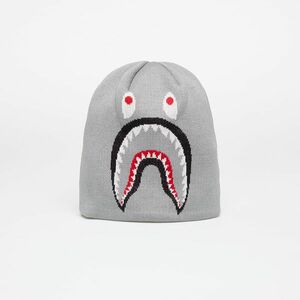 A BATHING APE 2nd Shark Knit Hat Gray Universal kép