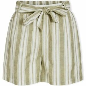 Rövidnadrágok Vila Etni Shorts - Egret/Oil Green kép