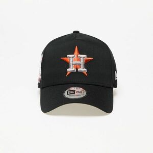 New Era Houston Astros MLB Patch E-Frame Adjustable Cap Black/ Kelly Green Universal kép