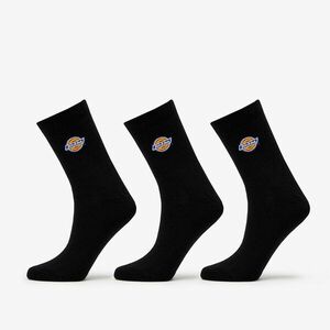 Dickies Valley Grove Socks 3-Pack Black 35-38 kép