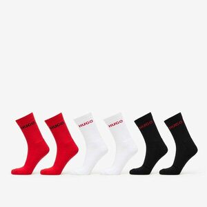 Hugo Boss Rib Logo Socks 6-Pack Multicolor 43-46 kép