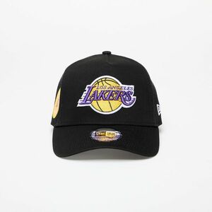 New Era Los Angeles Lakers Aframe NBA Patch Cap Black Universal kép