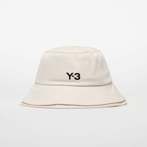 Y-3 3-Stripes Bucket Hat Talc OSFL kép