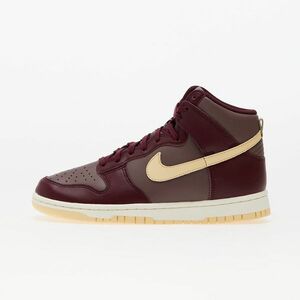 Sneakers Nike W Dunk High Plum Eclipse/ Pale Vanilla-Night Maroon EUR 42 kép