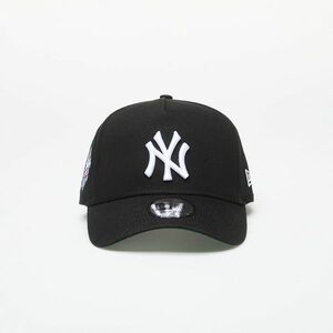 New Era MLB New York Yankees Side Patch 9FORTY E-Frame Adjustable Cap Black Universal kép