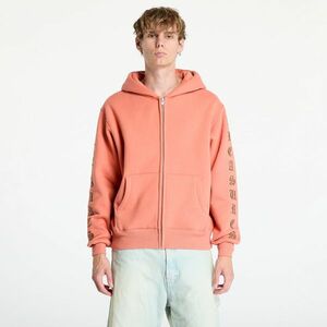 Pulóver PLEASURES Oe Zip Up Hoodie Rust L kép