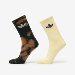 adidas Acid Wash Crew Socks 2-Pack Black/ Almost Yellow L kép