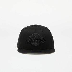 New Era NBA Los Angeles Lakers Monochrome Black 9FIFTY Snapback Cap Black M-L kép