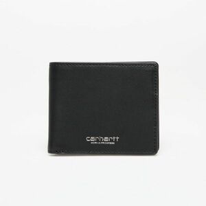 Tárca Carhartt WIP Vegas Billfold Wallet Black/ Silver Universal kép