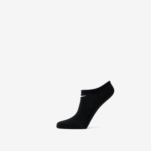 Nike Everyday Cotton Lightweight No Show Socks 3-Pack Black 46-50 kép