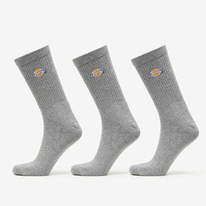 Dickies Valley Grove Sock 3-Pack Grey Melange 35-38 kép