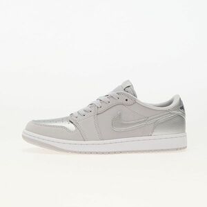 Sneakers Air Jordan 1 Low OG "Silver" Neutral Grey/ Metallic Silver-White EUR 46 kép