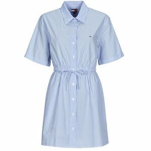 Rövid ruhák Tommy Jeans TJW MINI STRIPE SHIRT DRESS kép