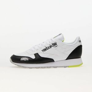 Sneakers Reebok Classic Leather Core Black/ Ftw White/ Acid Yellow EUR 37.5 kép