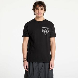 Póló PLEASURES Connected T-Shirt Black M kép