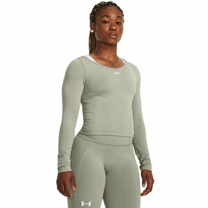 Póló Under Armour Train Seamless LS Green L kép