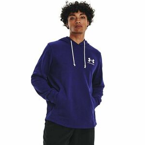 Pulóver Under Armour Rival Terry LC Hoodie Blue M kép