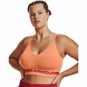 Under Armour Seamless Low Long Bra Orange M kép