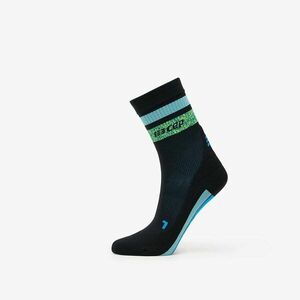 CEP Miami Vibes Mid Cut Compression Socks Black/ Green/ Aqua L kép