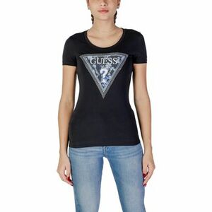 Rövid ujjú pólók Guess SS CN TRIANGLE FLOWER W5RI00 J1314 kép