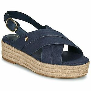 Szandálok / Saruk Tommy Hilfiger DENIM ESPADRILLE PLATFORM SANDAL kép