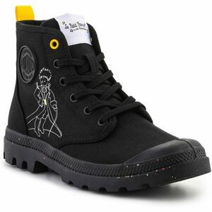 Magas szárú edzőcipők Palladium Pampa-Petit Prince 74449-008-M Black kép