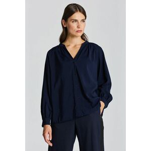 ING GANT D1. STAND COLLAR BLOUSE EVENING BLUE kép