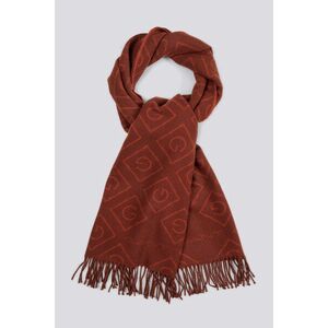 SÁL GANT ICON G WOOL SCARF RED SPICE kép