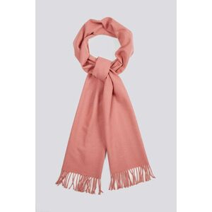 SÁL GANT UNISEX. SOLID WOOL SCARF TERRACOTTA PINK kép