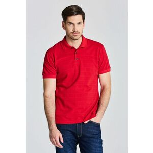 PÓLÓ GANT D1. TONAL STRIPE SS RUGGER RUBY RED kép