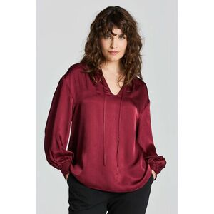 ING GANT D1. STAND COLLAR POP OVER BLOUSE ROSEWATER kép