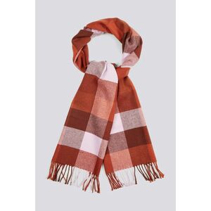 SÁL GANT D2. MULTI CHECK SCARF DARK OCHRE kép