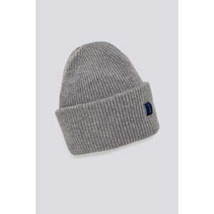 SAPKA GANT D1. RIB KNIT BEANIE GREY MELANGE kép