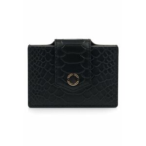 PÉNZTÁRCA GANT D1. ICON G LEATHER CARD WALLET BLACK kép