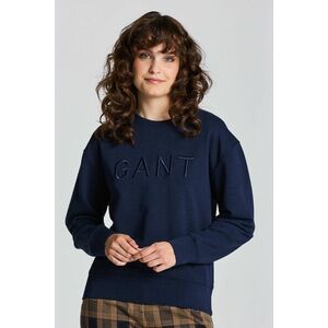 MELEGÍTŐ FELSŐ GANT D2. TONAL C-NECK SWEAT EVENING BLUE kép