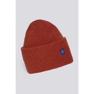 SAPKA GANT D2. RIB KNIT BEANIE DARK OCHRE kép