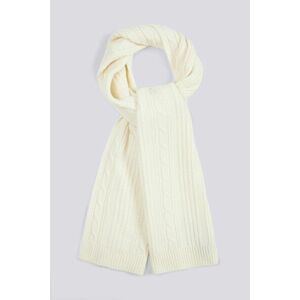 SÁL GANT D2. CABLE SCARF CREAM kép