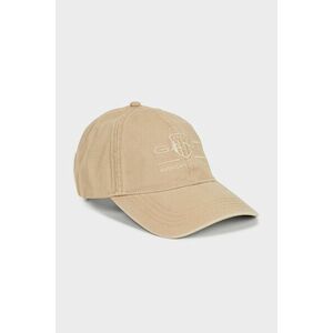 SAPKA GANT D2. TONAL ARCHIVE SHIELD CAP CONCRETE BEIGE kép