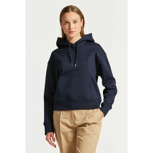 MELEGÍTŐ FELSŐ GANT D1. ICON G ESSENTIAL HOODIE EVENING BLUE kép